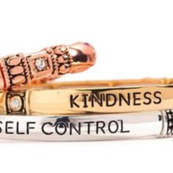 Fruit of the Spirit Scripture Bracelet Set - Picture 2 of 2